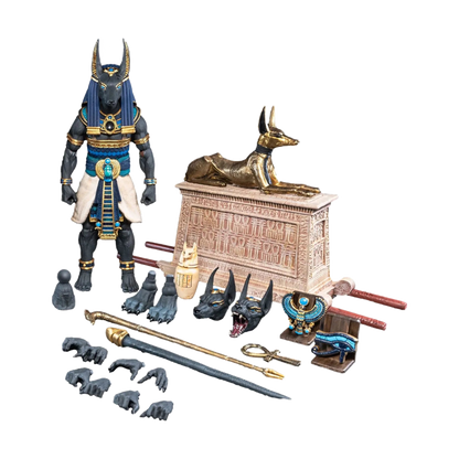 Figura Obscura: Anubis (Black and Blue Ver): Action Figure - Four Horsemen Action Figures