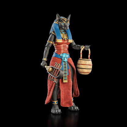 Figura Obscura: Bastet (Black and Red Ver): Action Figure - Four Horsemen Action Figure