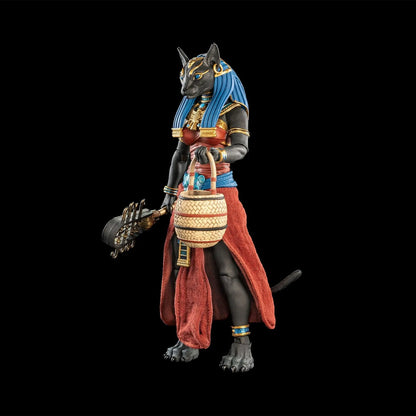 Figura Obscura: Bastet (Black and Red Ver): Action Figure - Four Horsemen Action Figure