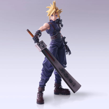 Final Fantasy VII: Bring Arts: Cloud Strife (Hardedge Ver.): Action Figure - Square Enix Action Figure