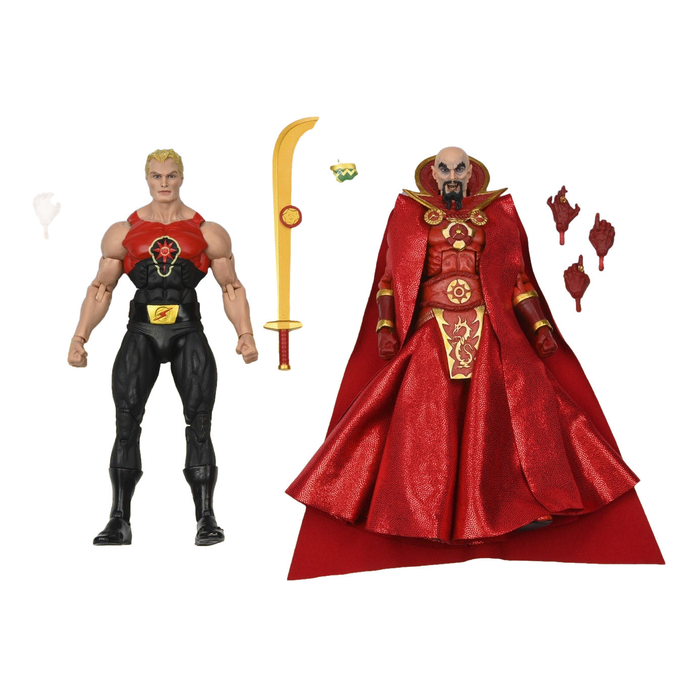 Flash Gordon: Flash & Ming (1980 Movie) (SDCC Exclusive): Ultimate 7 Inch: Action Figure 2-Pack - Neca Action Figures