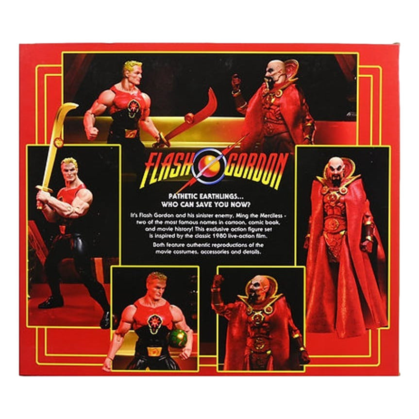 Flash Gordon: Flash & Ming (1980 Movie) (SDCC Exclusive): Ultimate 7 Inch: Action Figure 2-Pack - Neca Action Figures