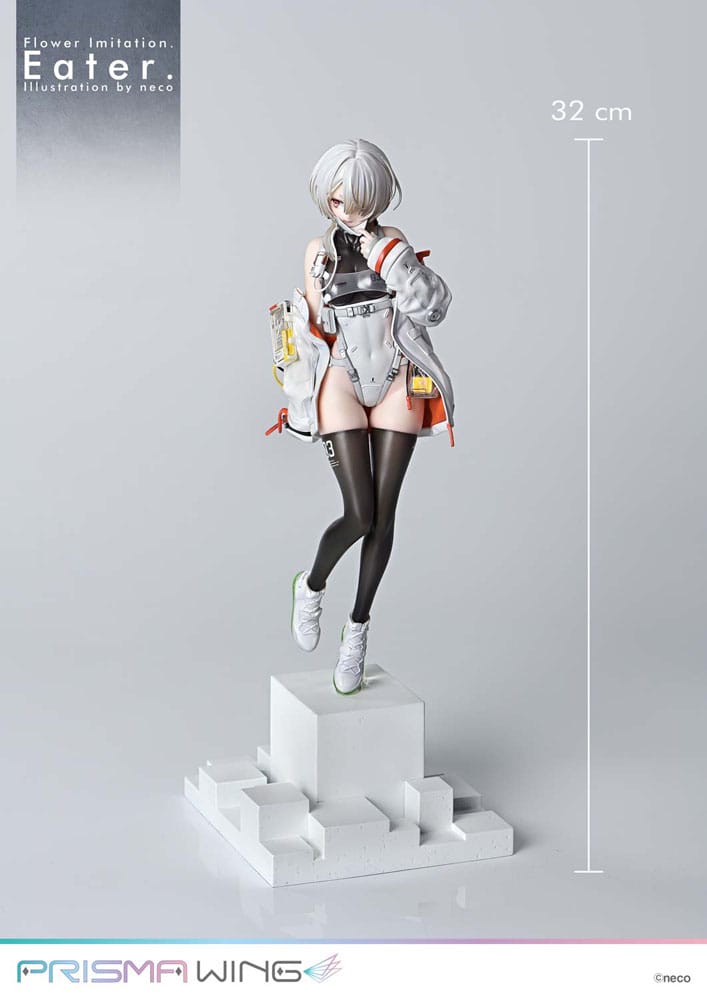 Flower Imitation Prisma Wing PVC Statue 1/7 Eater Illustration by neco 32 cm - Prime 1 Studio Statues