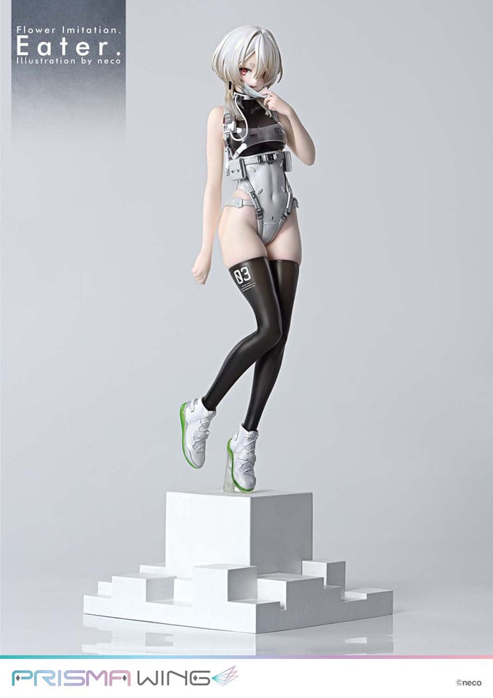Flower Imitation Prisma Wing PVC Statue 1/7 Eater Illustration by neco 32 cm - Prime 1 Studio Statues