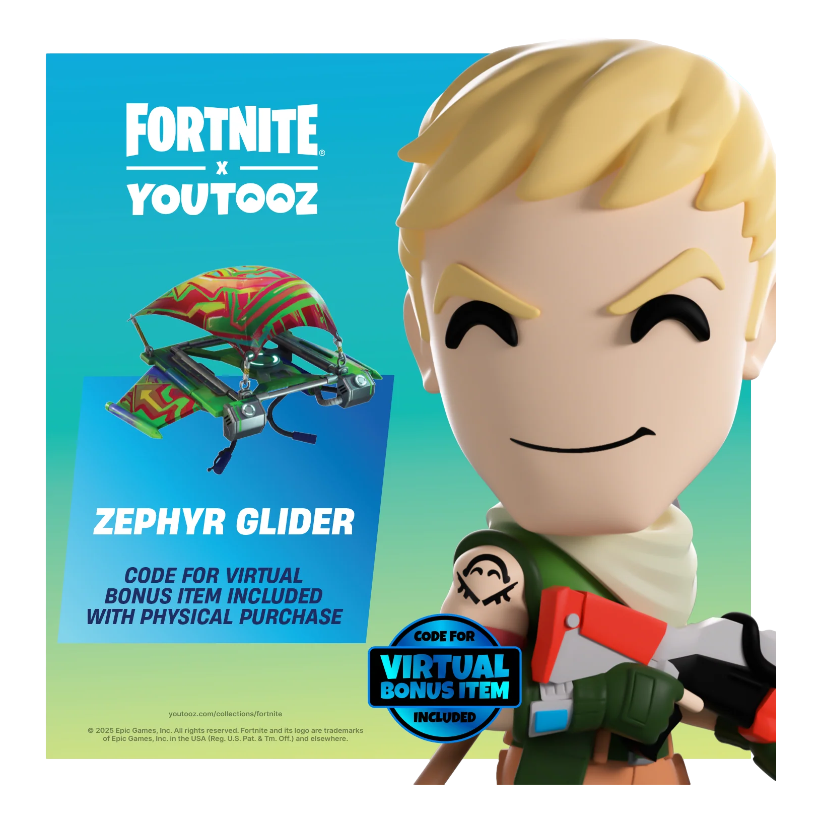 Fortnite: Jonesy: Vinyl Figure: YouTooz by YouTooz – Vinyl Figure, [scale], UK stockist Planet Action Figures