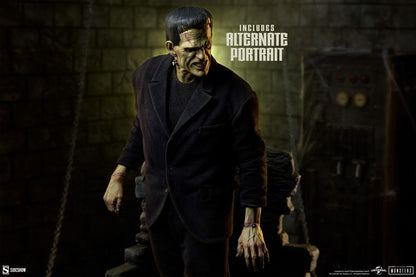 Frankenstein: Frankenstein (Fabric Costume): Premium Format Mixed Media Statue - Sideshow Collectibles Statue