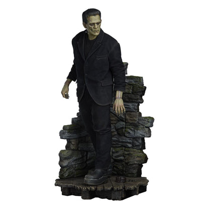 Frankenstein: Frankenstein (Fabric Costume): Premium Format Mixed Media Statue - Sideshow Collectibles Statue