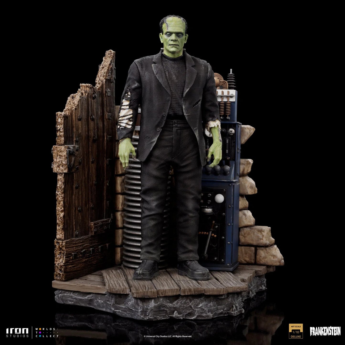Frankenstein: Universal Monsters: Deluxe: Art Statue 1/10 Iron Studios