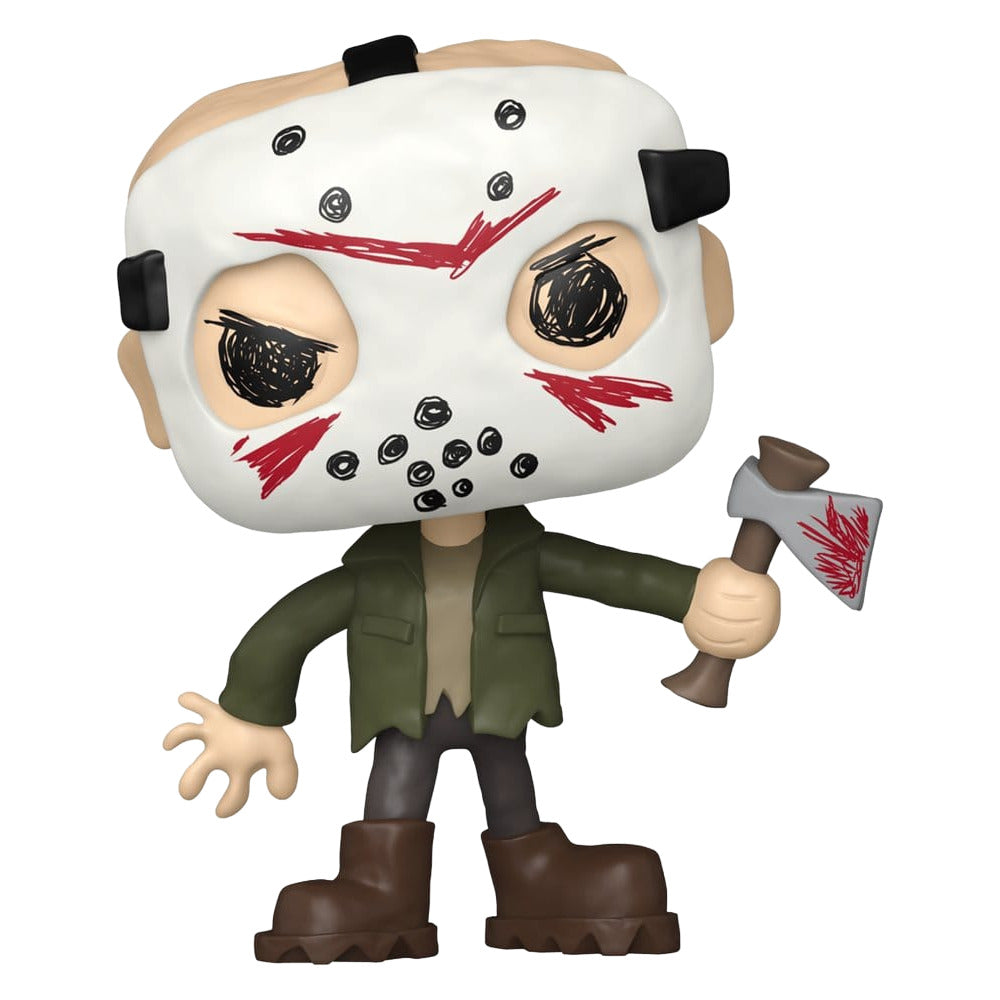 Friday the 13th POP! Movies Vinyl Figure Doodles- Jason - Funko POP! Figures