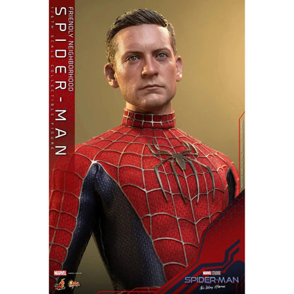 Friendly Neighborhood Spider-Man: Deluxe: Spider-Man No Way Home: MMS662 - Hot Toys Action Figure