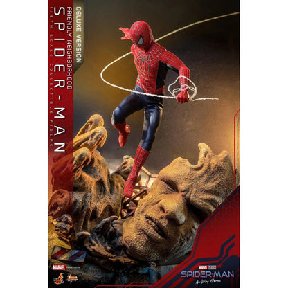 Friendly Neighborhood Spider-Man: Deluxe: Spider-Man No Way Home: MMS662 - Hot Toys Action Figure