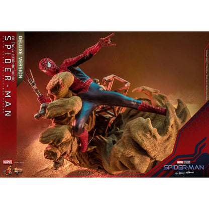 Friendly Neighborhood Spider-Man: Deluxe: Spider-Man No Way Home: MMS662 - Hot Toys Action Figure