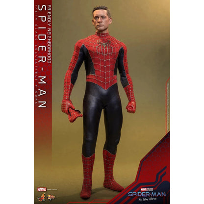 Friendly Neighborhood Spider-Man: Deluxe: Spider-Man No Way Home: MMS662 - Hot Toys Action Figure