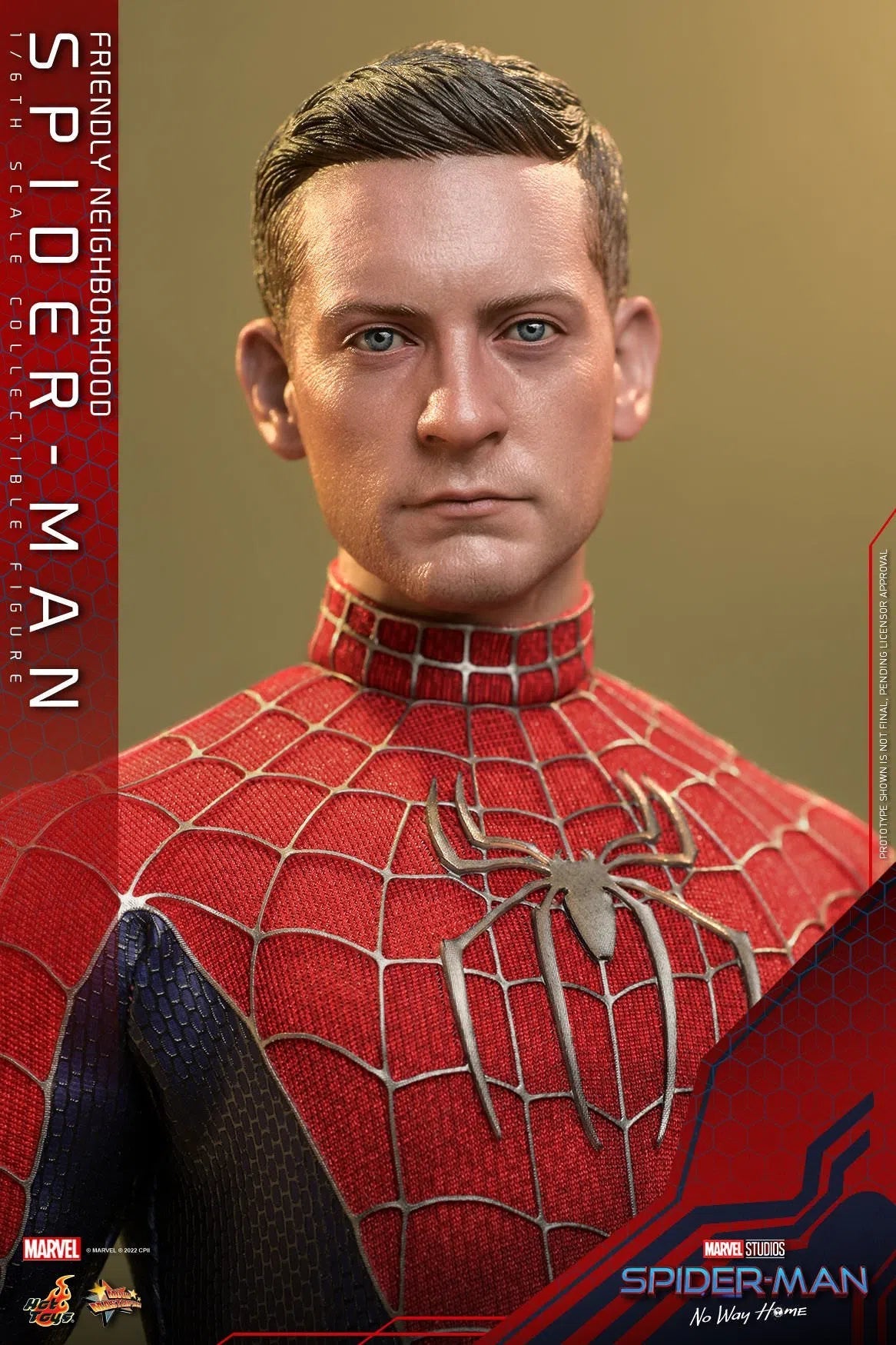 Friendly Neighborhood Spider-Man: Spider-Man No Way Home: MMS661 Hot Toys