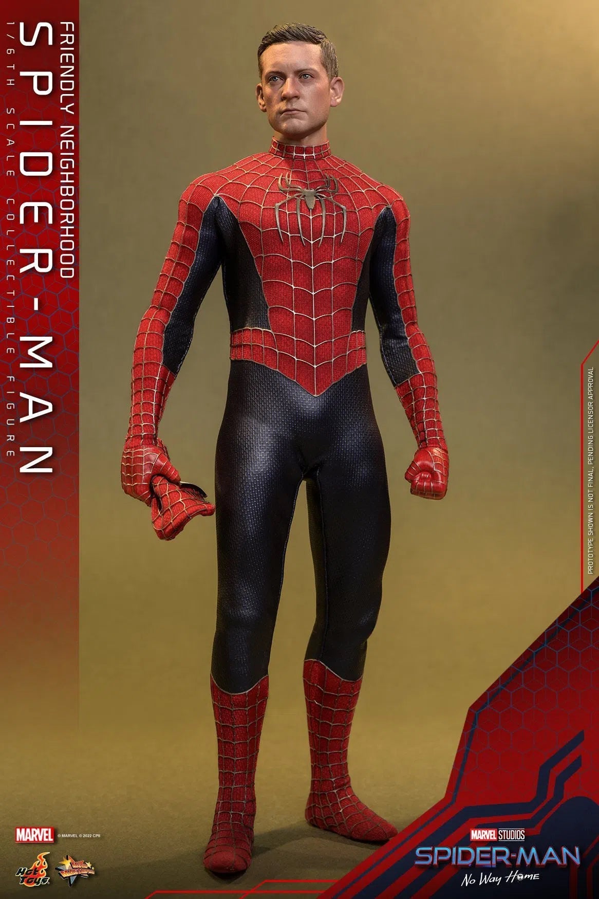 Friendly Neighborhood Spider-Man: Spider-Man No Way Home: MMS661 Hot Toys