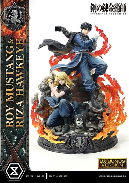 Fullmetal Alchemist Concept Masterline Statue 1/6 Roy Mustang & Riza Hawkeye Deluxe Bonus Version 50 cm - Prime 1 Studio Statues