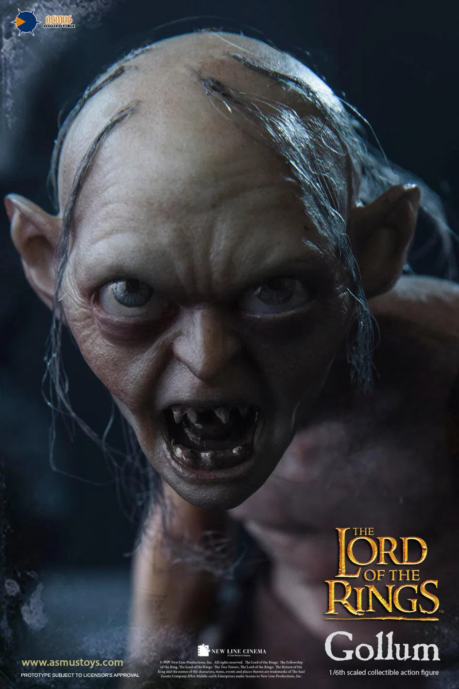 Gollum: Lord Of The Rings: Asmus: LOTR30G