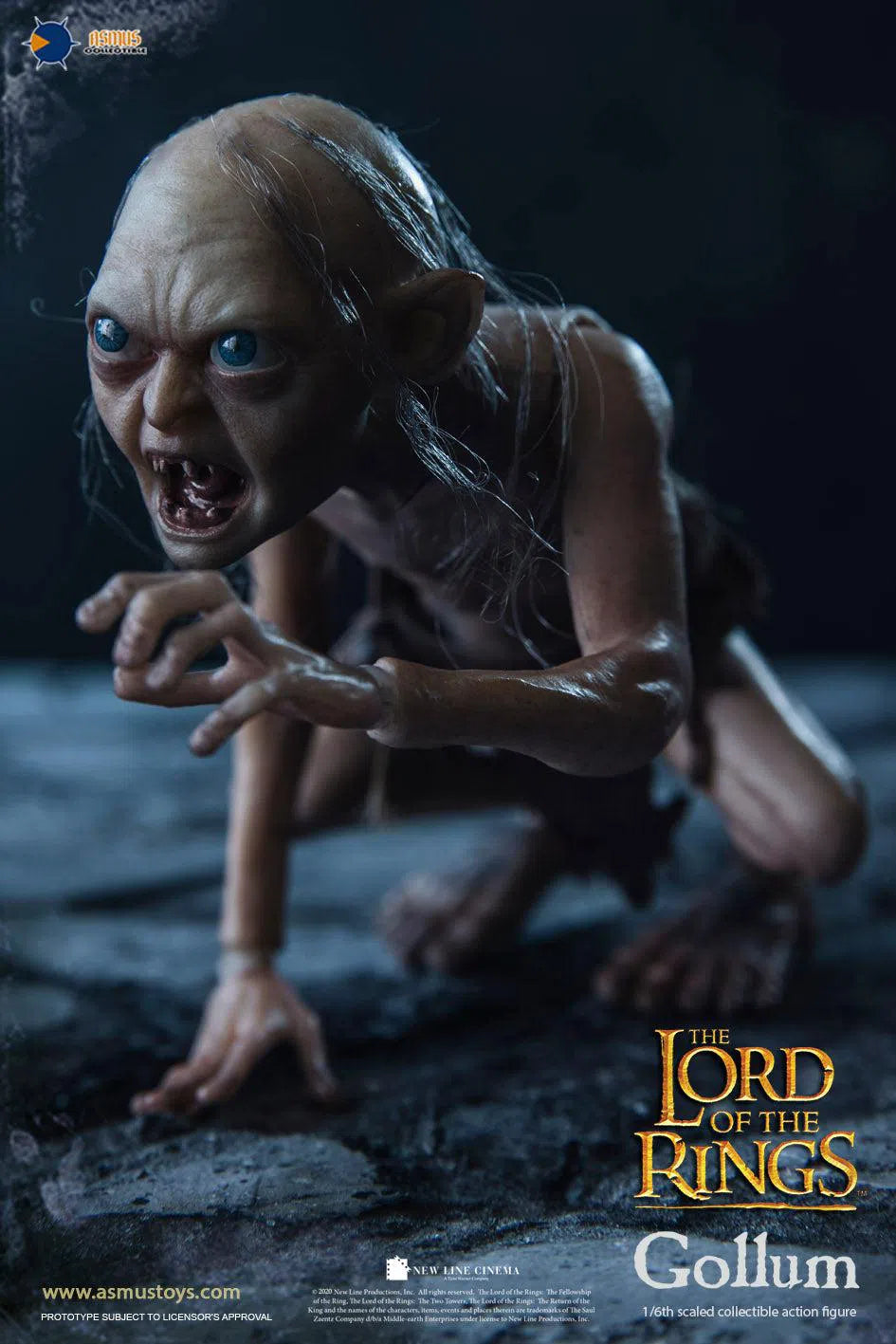 Gollum: Lord Of The Rings: Asmus: LOTR30G