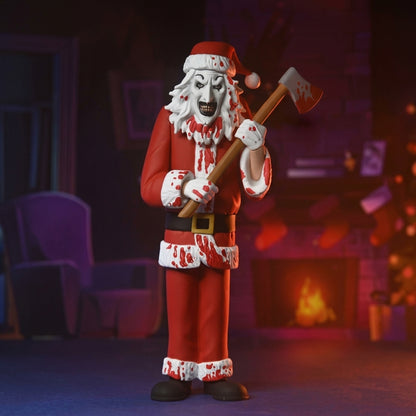 NECA Terrifier 3 Toony Terrors Art the Clown (Bloody Santa Suit) Figure - product gallery image 12 of 12