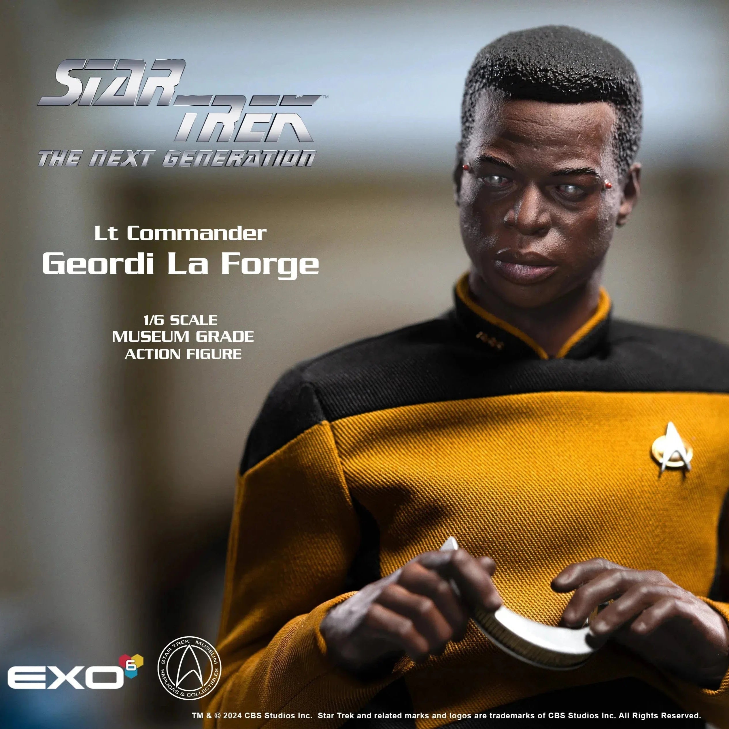 Geordi La Forge: Essentials Version: Star Tek The Next Generation EX0-6