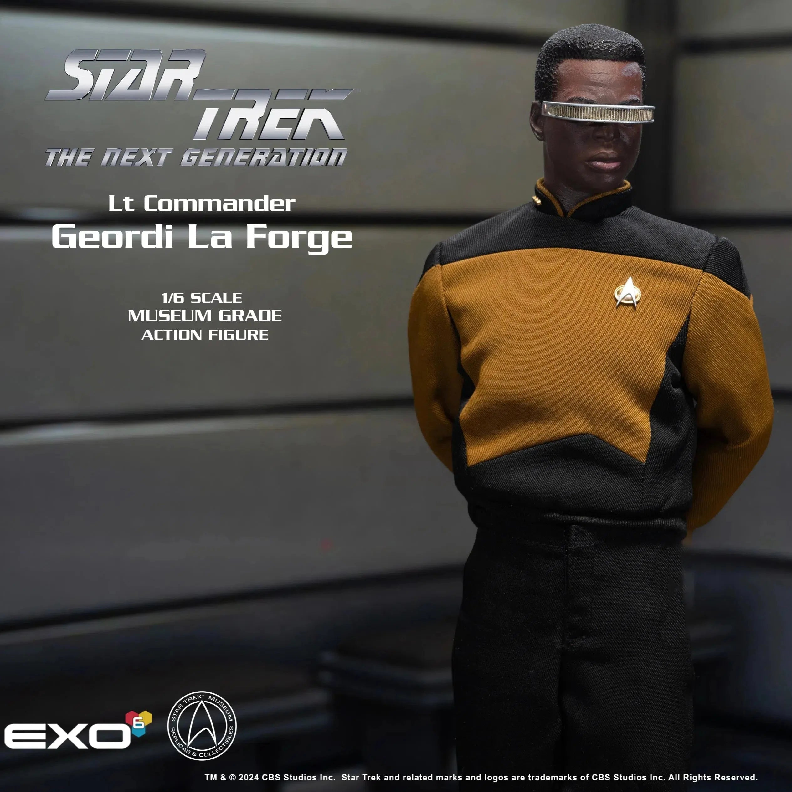 Geordi La Forge: Standard Version: Star Tek The Next Generation EX0-6