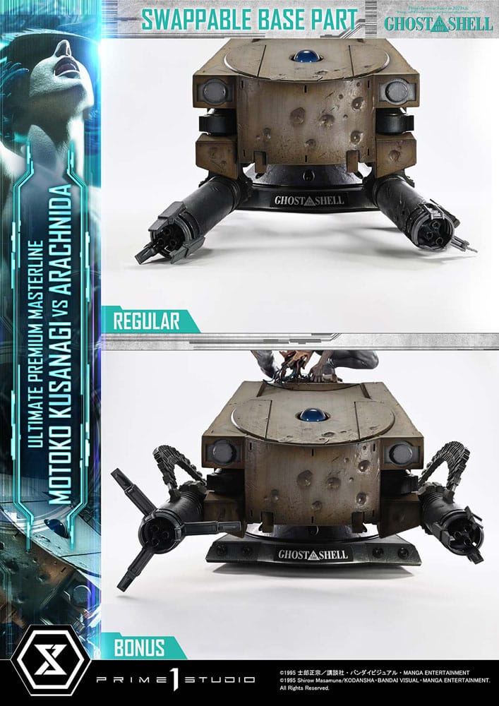 Ghost in the Shell: Motoko Kusanagi vs Arachnida (Bonus Ver.): Ultimate Premium Masterline 1/4 Scale Statue - Prime 1 Studio Statues