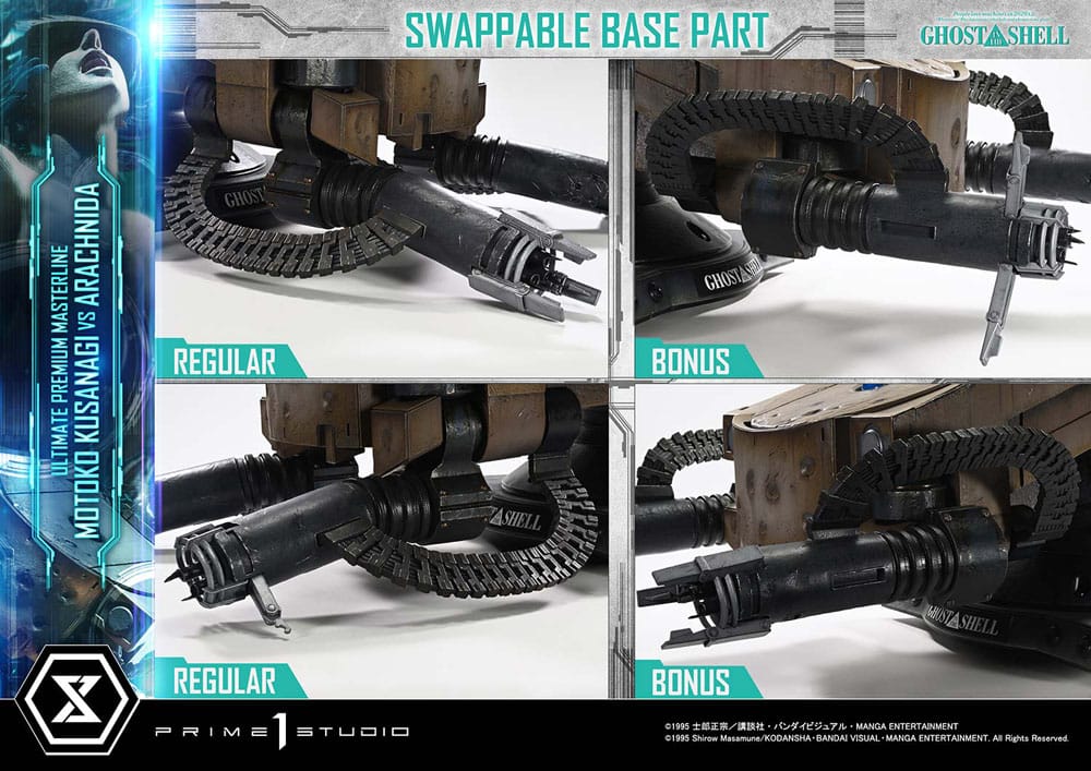 Ghost in the Shell: Motoko Kusanagi vs Arachnida (Bonus Ver.): Ultimate Premium Masterline 1/4 Scale Statue - Prime 1 Studio Statues