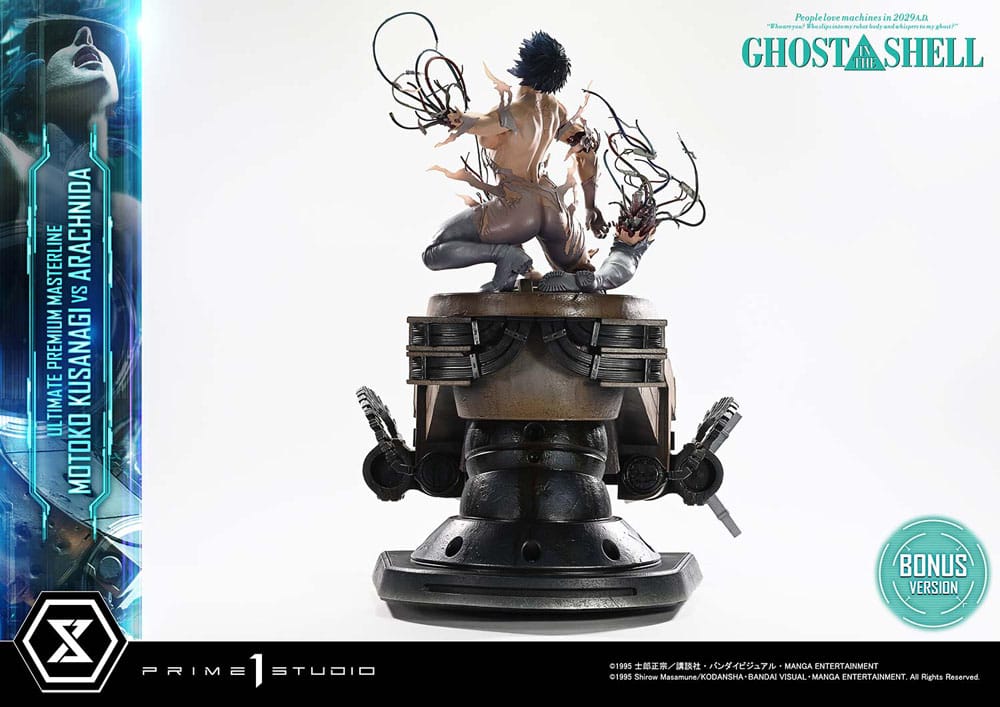Ghost in the Shell: Motoko Kusanagi vs Arachnida (Bonus Ver.): Ultimate Premium Masterline 1/4 Scale Statue - Prime 1 Studio Statues