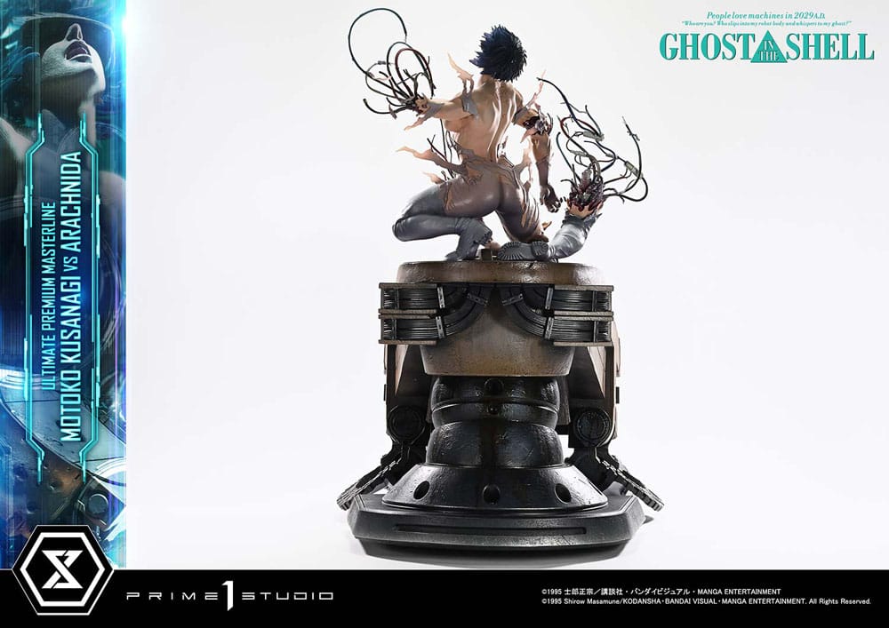 Ghost in the Shell: Motoko Kusanagi vs Arachnida: Ultimate Premium Masterline 1/4 Scale Statue - Prime 1 Studio Statues