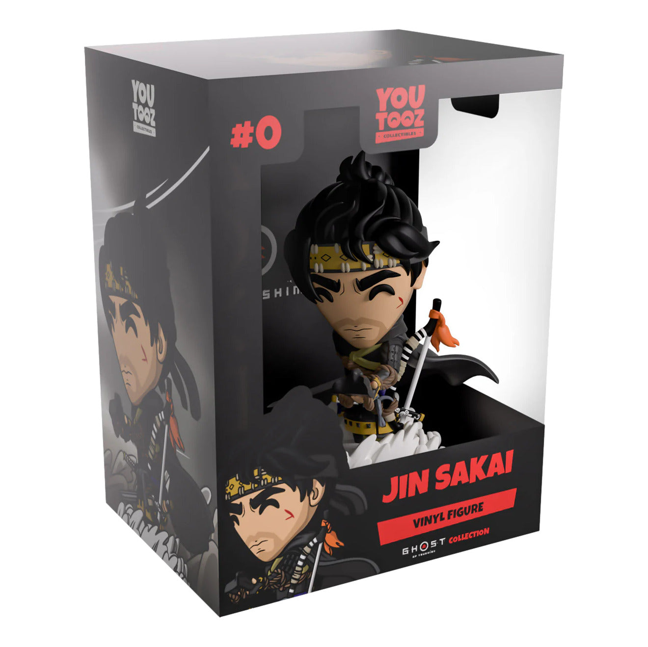 Ghost of Tsushima: Jin Sakai: Vinyl Figure - YouTooz Vinyl Figure
