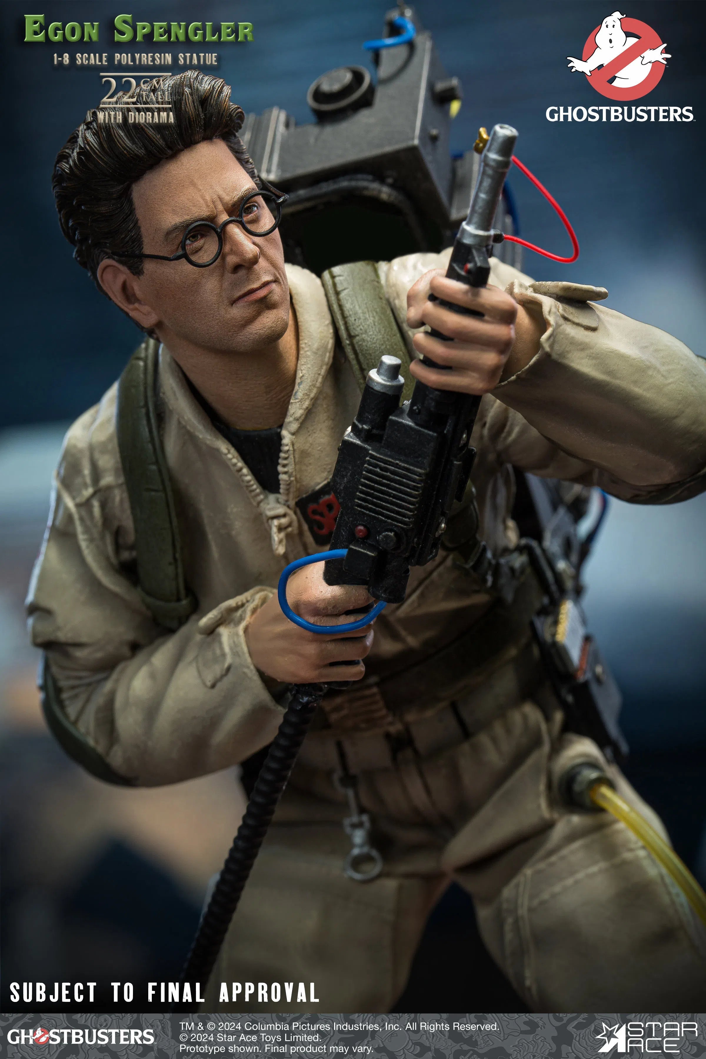 Ghostbusters (1984): Egon Spengler & Ray Stantz: Statue Set Star Ace