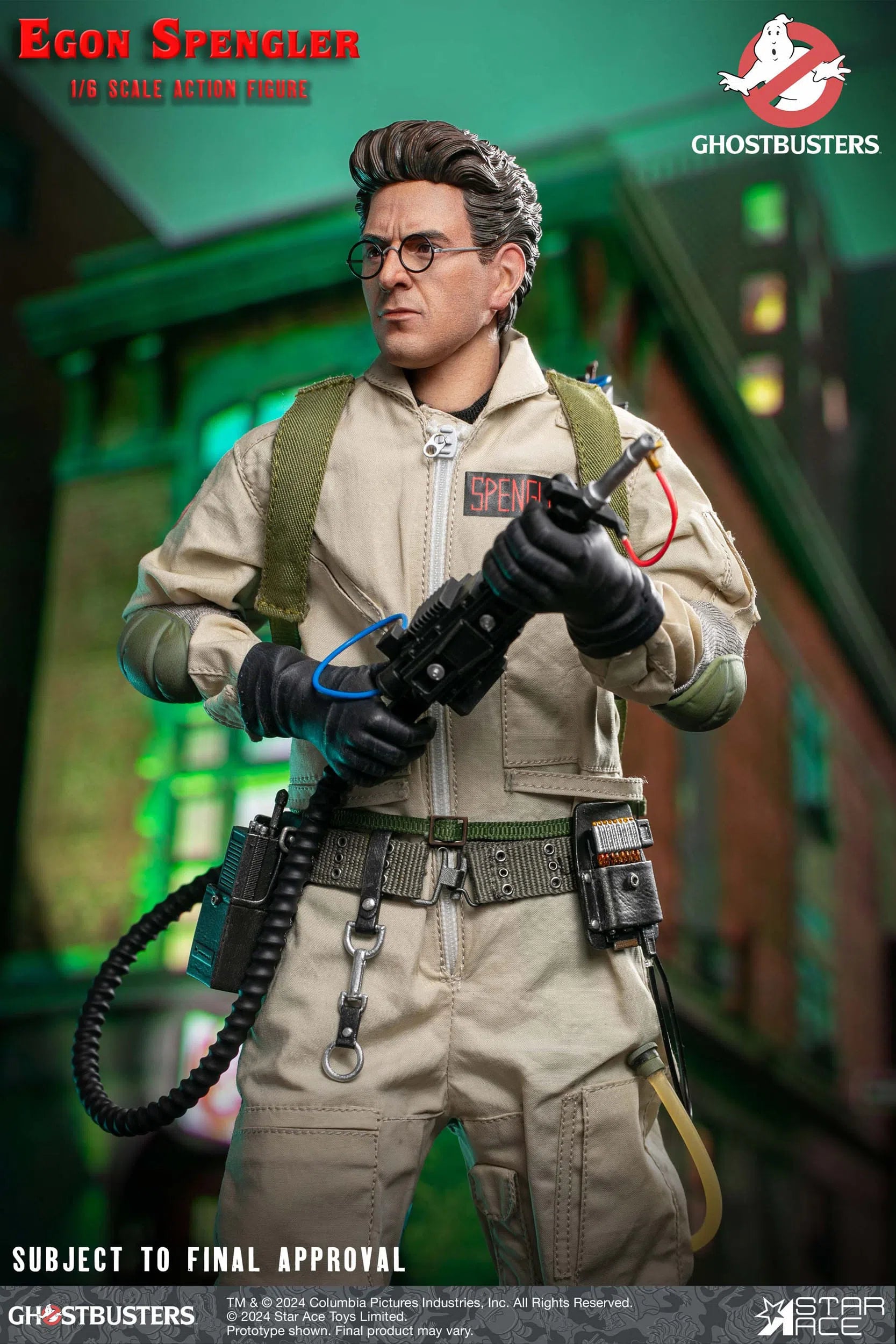 Ghostbusters: 1984: Egon Spengler: Sixth Scale Figure Star Ace