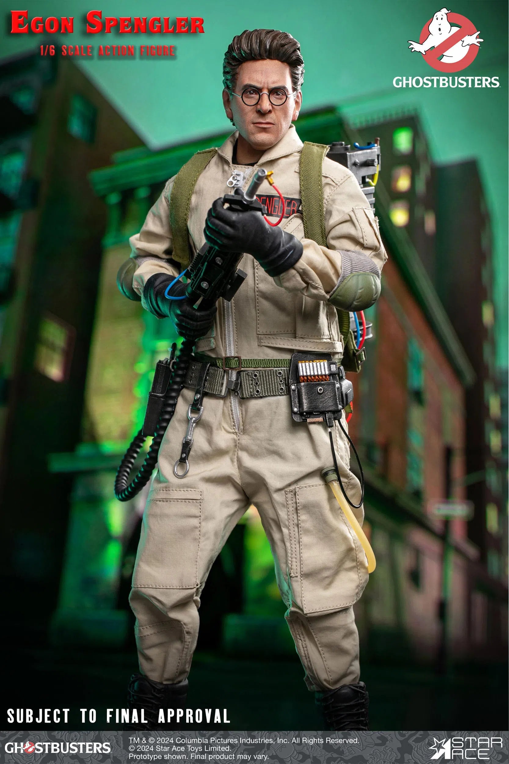 Ghostbusters: 1984: Egon Spengler: Sixth Scale Figure Star Ace