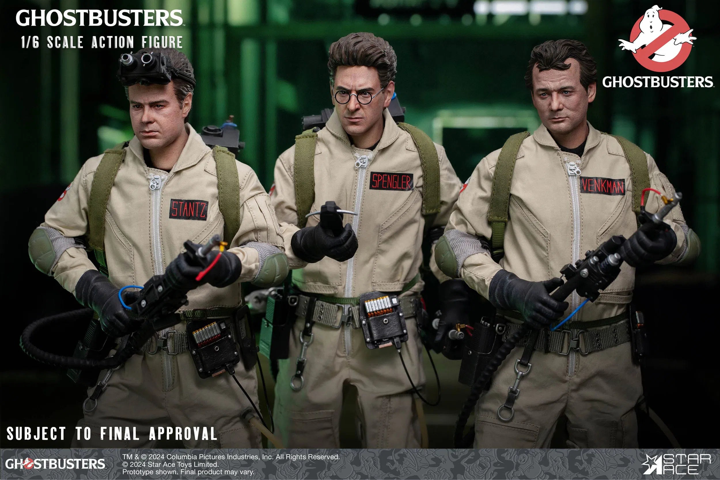 Ghostbusters: 1984: Egon Spengler: Sixth Scale Figure Star Ace