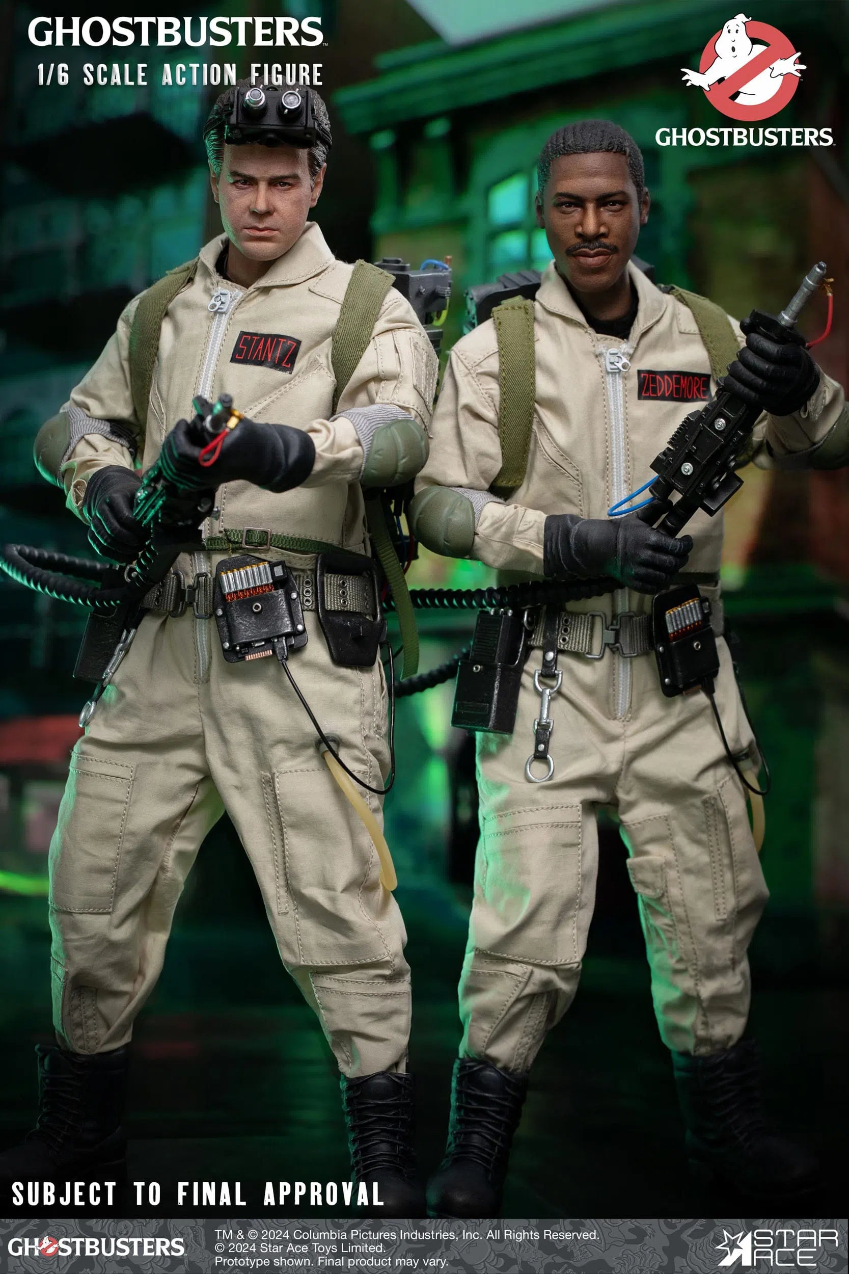Ghostbusters: 1984: Ray Stantz: Egon Spengler: Peter Venkman: Winston Zeddemore Figures - Star Ace Action Figures