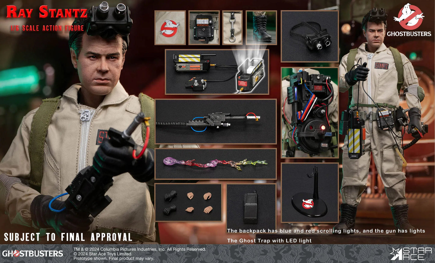 Ghostbusters: 1984: Ray Stantz Figure - Star Ace Action Figures