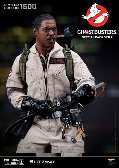 Ghostbusters: 1984: Special Pack: Venkman: Stantz: Spengler: Zeddemore: Limited Edition Set. 2.0 - Blitzway Action Figure