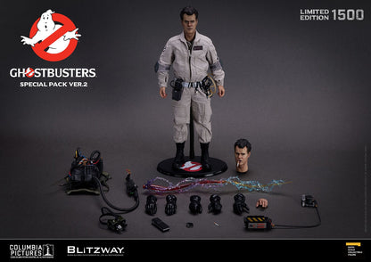 Ghostbusters: 1984: Special Pack: Venkman: Stantz: Spengler: Zeddemore: Limited Edition Set. 2.0 - Blitzway Action Figure