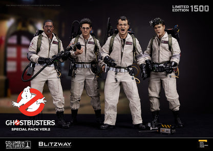 Ghostbusters: 1984: Special Pack: Venkman: Stantz: Spengler: Zeddemore: Limited Edition Set. 2.0 - Blitzway Action Figure