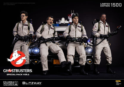 Ghostbusters: 1984: Special Pack: Venkman: Stantz: Spengler: Zeddemore: Limited Edition Set. 2.0 - Blitzway Action Figure