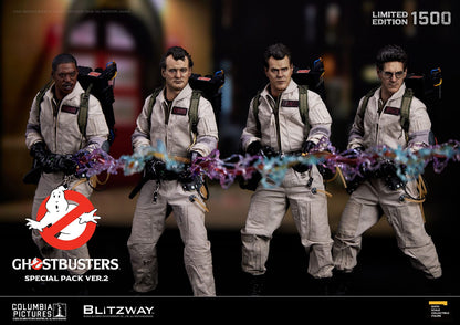 Ghostbusters: 1984: Special Pack: Venkman: Stantz: Spengler: Zeddemore: Limited Edition Set. 2.0 - Blitzway Action Figure