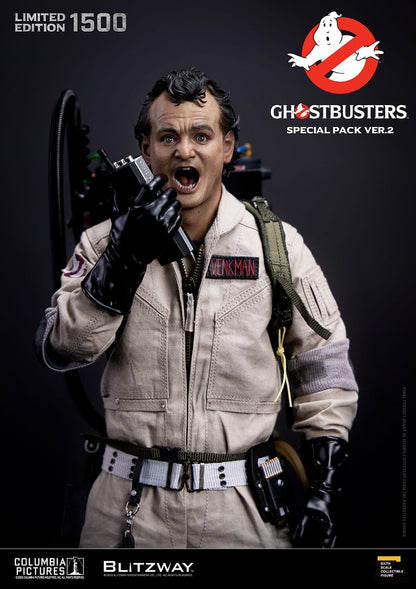 Ghostbusters: 1984: Special Pack: Venkman: Stantz: Spengler: Zeddemore: Limited Edition Set. 2.0 - Blitzway Action Figure