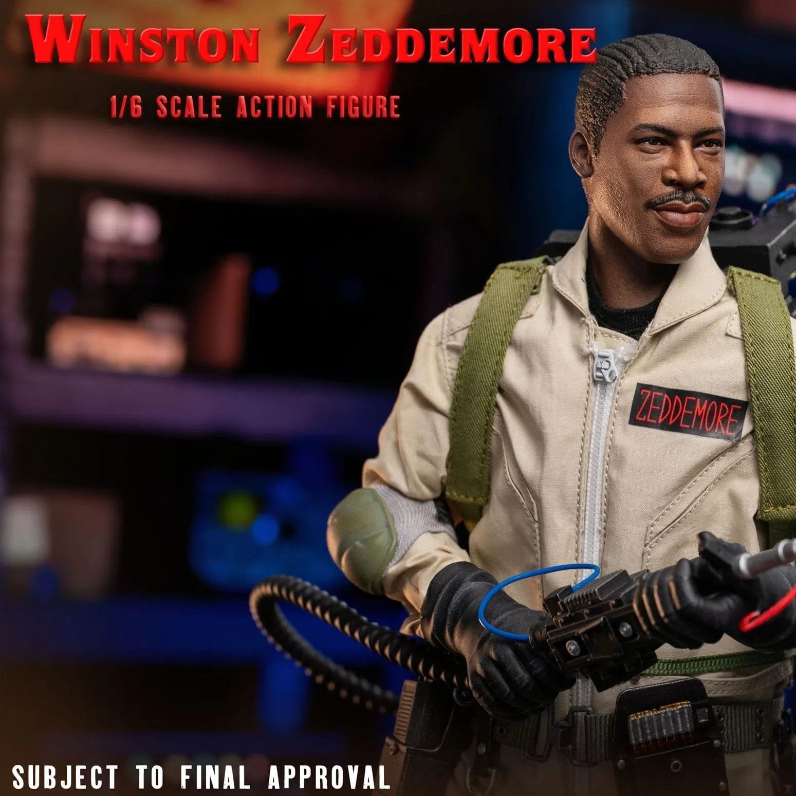 Ghostbusters: 1984: Winston Zeddemore Figure - Star Ace Action Figures