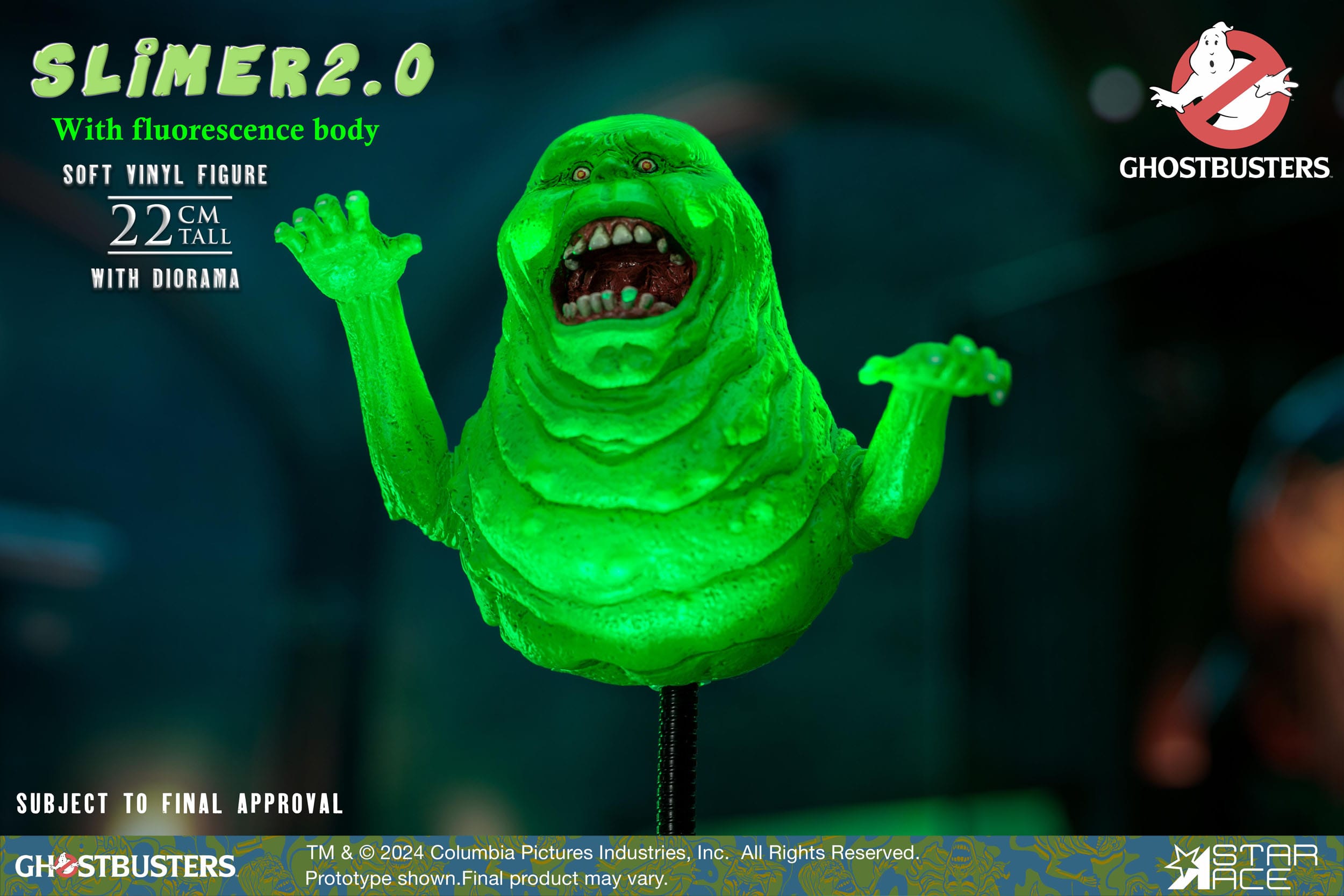 Ghostbusters: Slimer 2.0: Statue: 22cm: Star Ace Star Ace