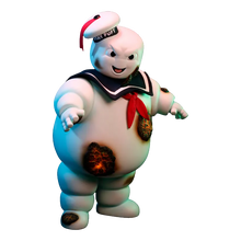 Ghostbusters: Stay Puft Marshmallow Man: Burning Deluxe Edition: Vinyl Figure Star Ace