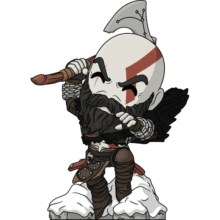 God Of War: Kratos: Vinyl Figure: YouTooz: #0 YouTooz