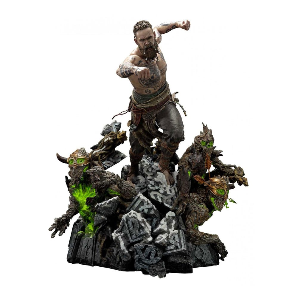 God of War 2018 Statue Baldur & Broods Exclusive 62 cm - Prime 1 Studio Statue