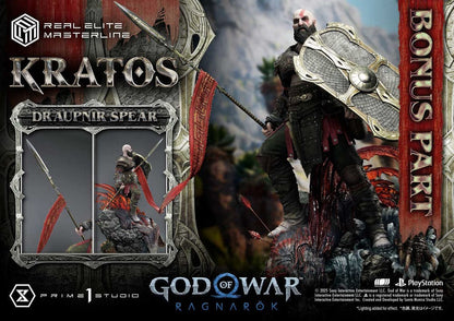 God of War: Ragnarok Real Elite Masterline Series Statue 1/3 Kratos Ultimate Bonus Version 95 cm - Prime 1 Studio Statues