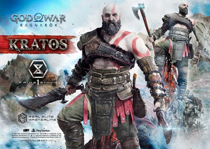God of War: Ragnarok Real Elite Masterline Series Statue 1/3 Kratos Ultimate Version 95 cm - Prime 1 Studio Statues