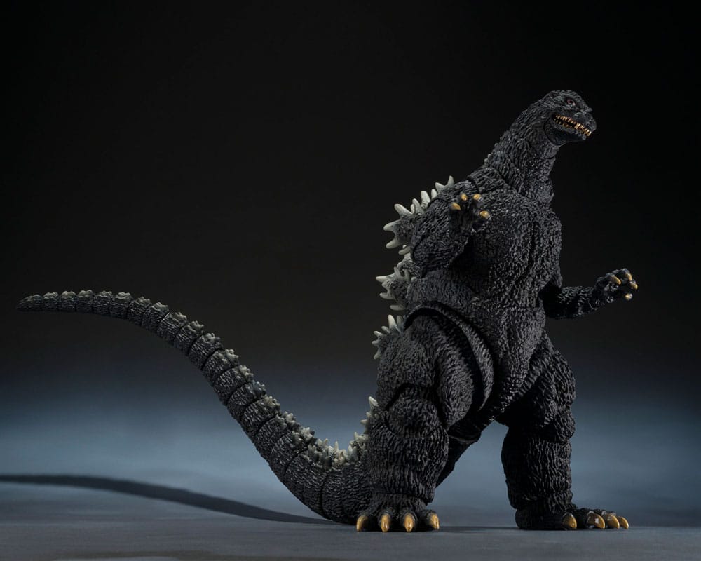 Godzilla 1989 S.H. Monster Arts Action Figure Godzilla vs. Biollante Movie Graphic Plus 16 cm - Bandai Tamashii Nations Action Figures